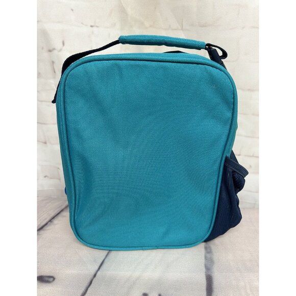 Contigo Kids Insulated Reusable Lunch Bag Antimicrobial Liner Bottle Holder Teal - Picture 6 of 8